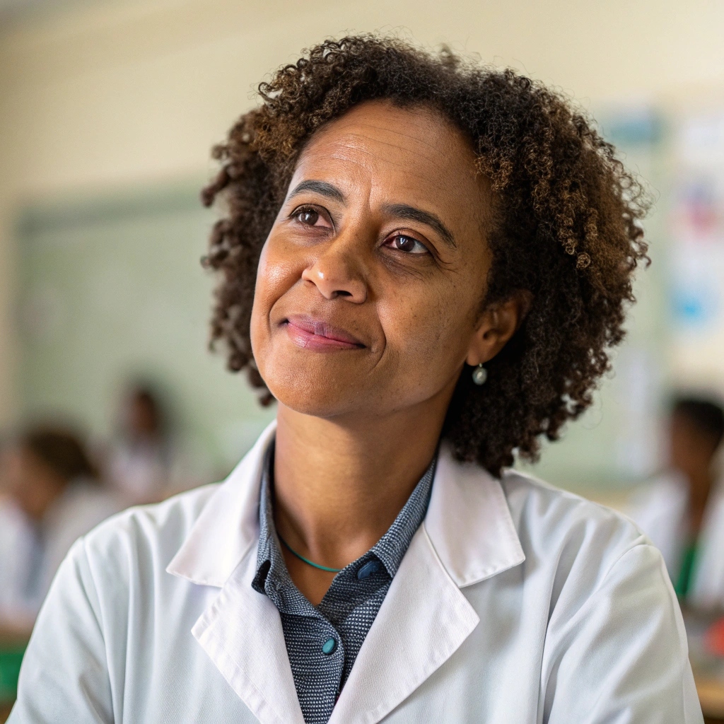 Foto da professora